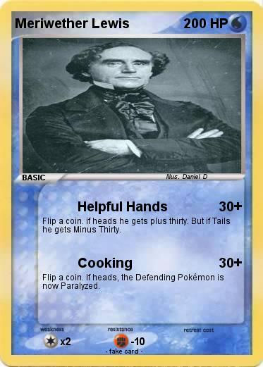 Pokemon Meriwether Lewis