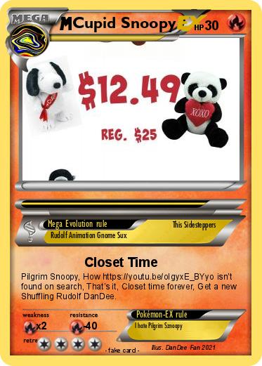 Pokemon Cupid Snoopy