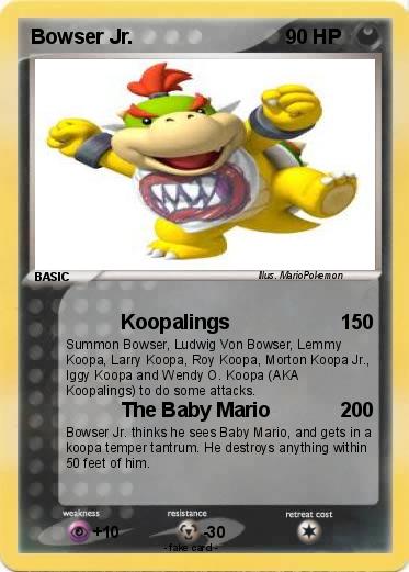 Pokemon Bowser Jr.
