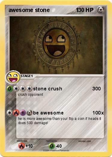 Pokemon awesome stone                 1