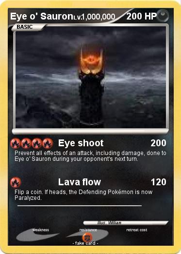 Pokemon Eye o' Sauron