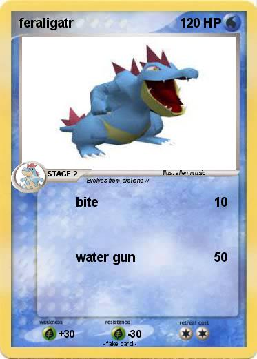 Pokemon feraligatr