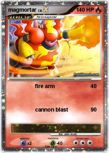 Pokemon magmortar