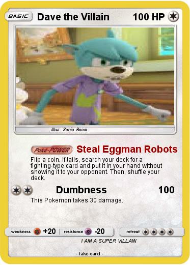 Pokemon Dave the Villain