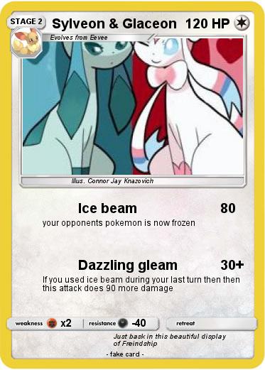 Pokemon Sylveon & Glaceon