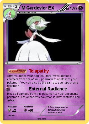 Pokemon M Gardevior EX