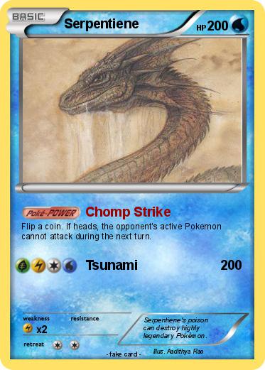 Pokemon Serpentiene