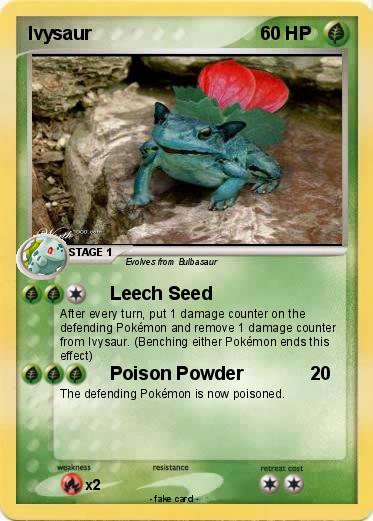 Pokemon Ivysaur