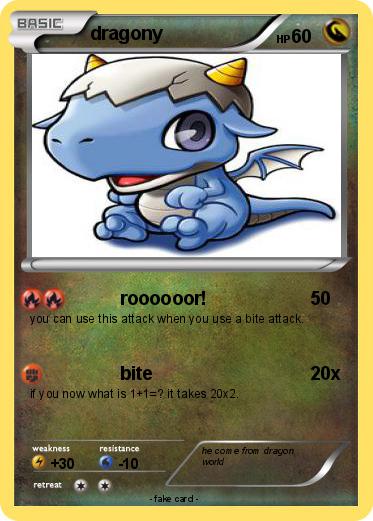 Pokemon dragony