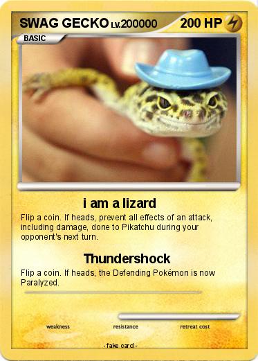 Pokemon SWAG GECKO