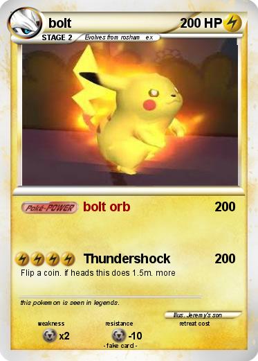 Pokemon bolt