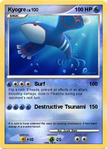 Pokemon Kyogre