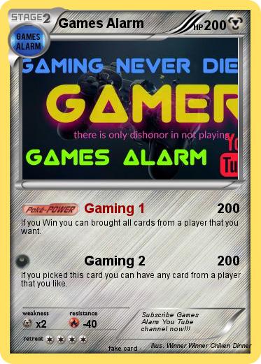 Pokemon Games Alarm