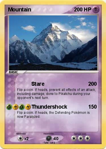 Pokemon Mountain