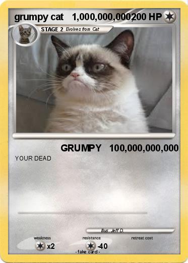 Pokemon grumpy cat   1,000,000,000,