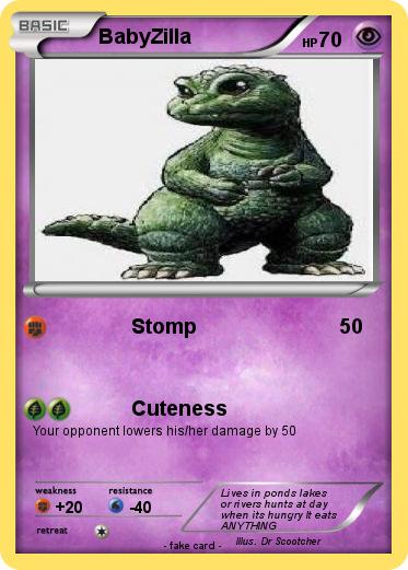 Pokemon BabyZilla