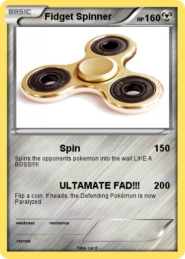 Pokemon Fidget Spinner