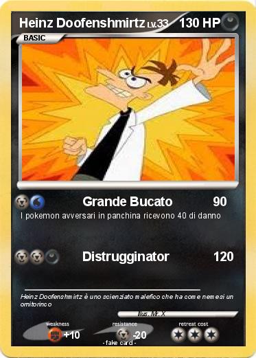 Pokemon Heinz Doofenshmirtz