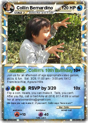 Pokemon Collin Bernardino