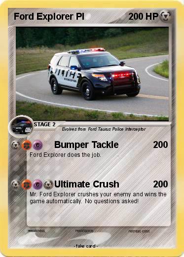 Pokemon Ford Explorer PI