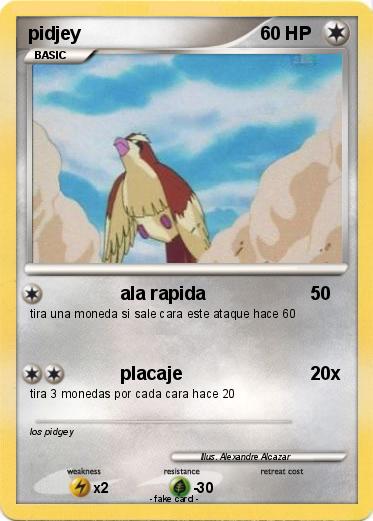 Pokemon pidjey