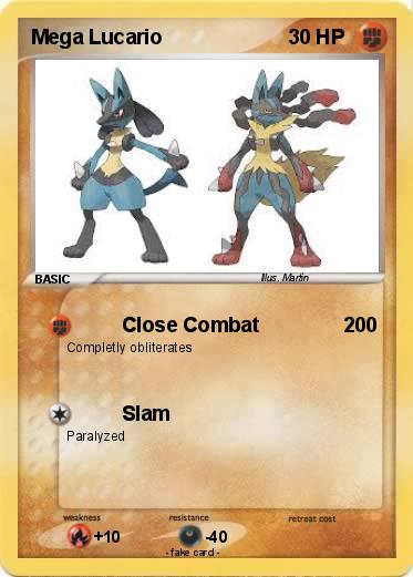 Pokemon Mega Lucario