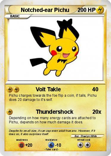 Pokemon Notched-ear Pichu