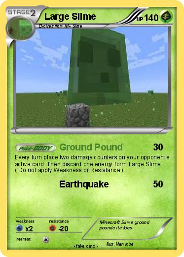 Pokemon Large Slime