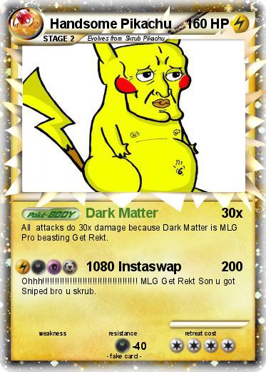 Pokemon Handsome Pikachu
