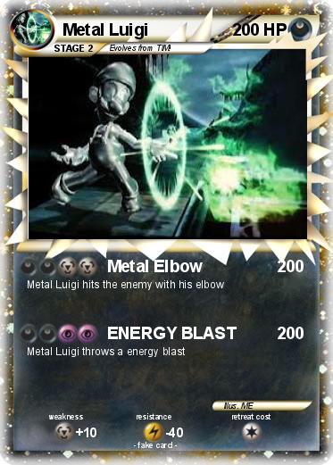 Pokemon Metal Luigi