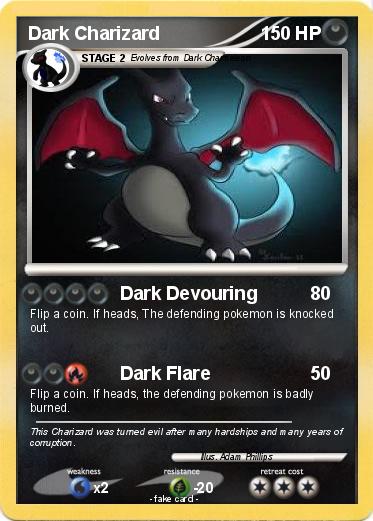 Pokemon Dark Charizard