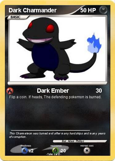 Pokemon Dark Charmander
