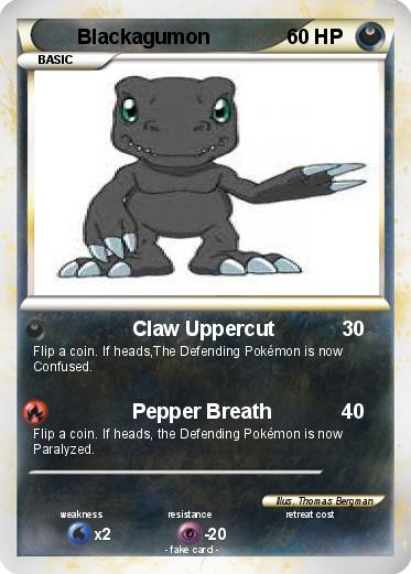 Pokemon Blackagumon