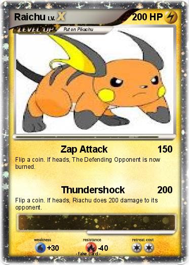 Pokemon Raichu