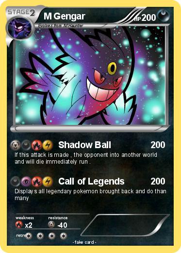 Pokemon M Gengar