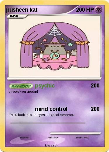Pokemon pusheen kat