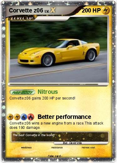 Pokemon Corvette z06