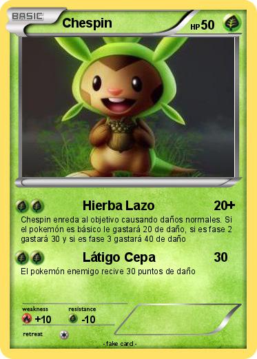Pokemon Chespin