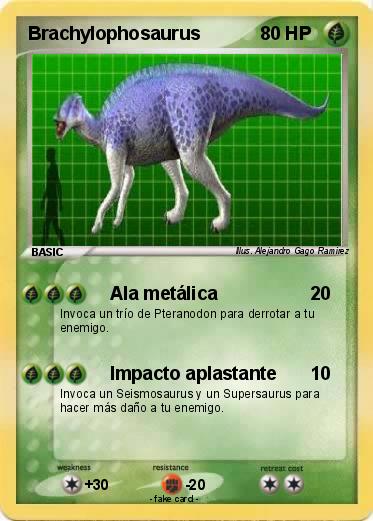 Pokemon Brachylophosaurus