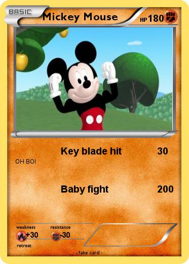 Pokemon Mickey Mouse