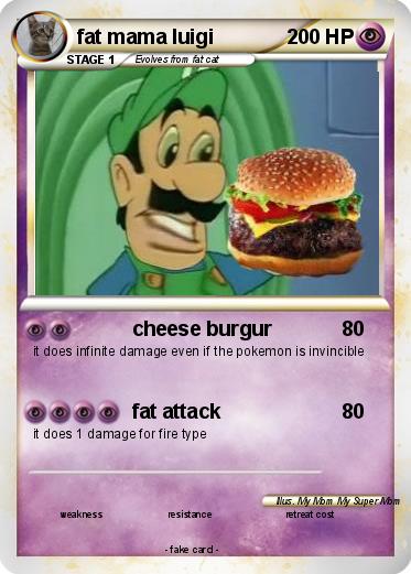 Pokemon fat mama luigi