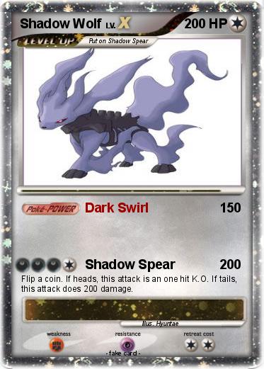 Pokemon Shadow Wolf