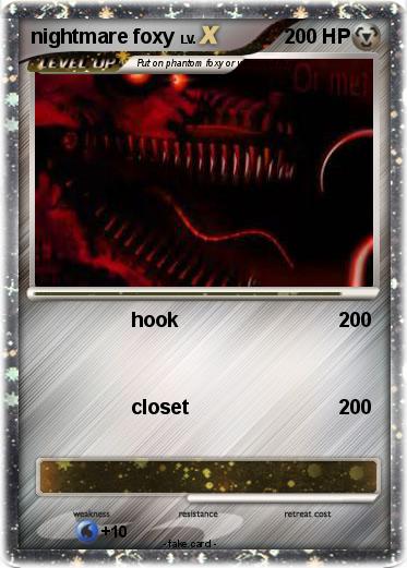 Pokemon nightmare foxy