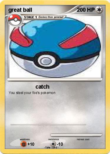 Pokemon great ball