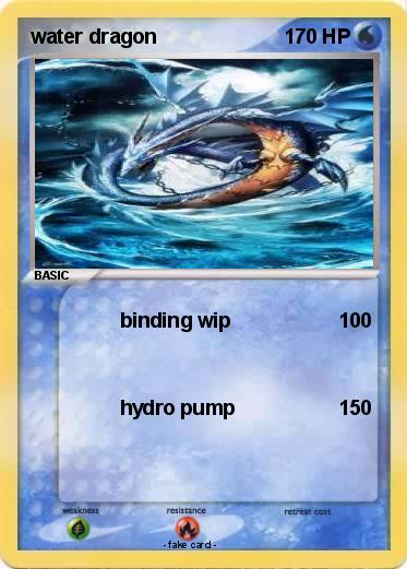 Pokemon water dragon