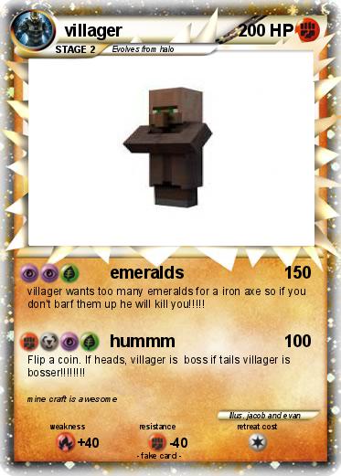 Pokemon villager
