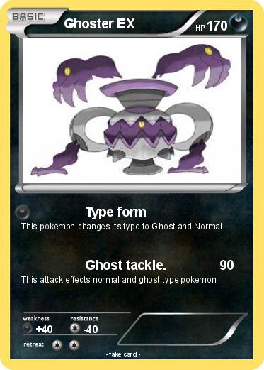 Pokemon Ghoster EX