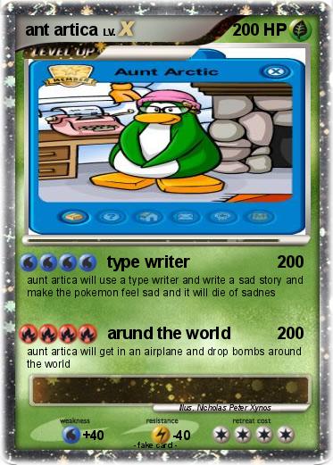 Pokemon ant artica