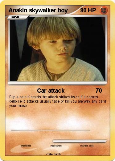 Pokemon Anakin skywalker boy