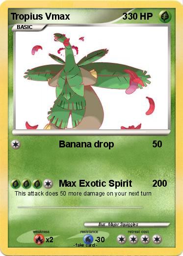 Pokemon Tropius Vmax                     3
